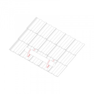 Držiak brvna rovný