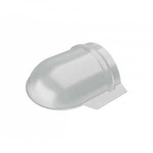 Ukončenie hrebenáča oblé