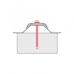 Pozinkovaná TR skrutka do dreva
