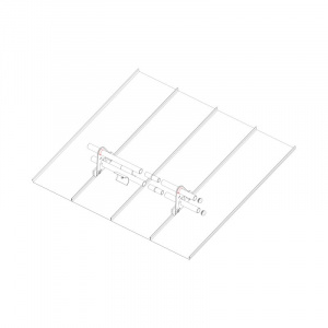 PVC vymedzovací krúžok pre ND zachytávača snehu