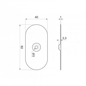 Tanierová podložka ALUZINK