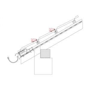 Zachytávač snehu oblúkový