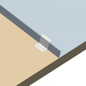 Nerezová príponka pevná