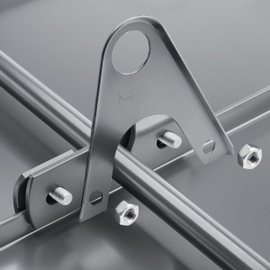 Nádstavec zachytávača snehu na falzovanú krytinu