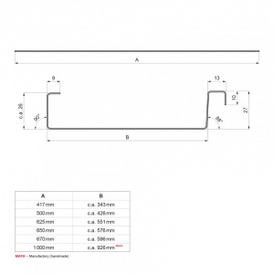 Zvitok DX52 FALZ s fóliou obojstranný lak – 500 kg