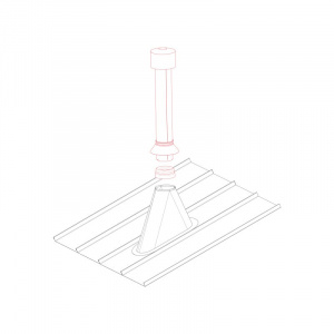 Vetrací komín + EPDM