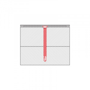 Pozinkovaná skrutka DABO