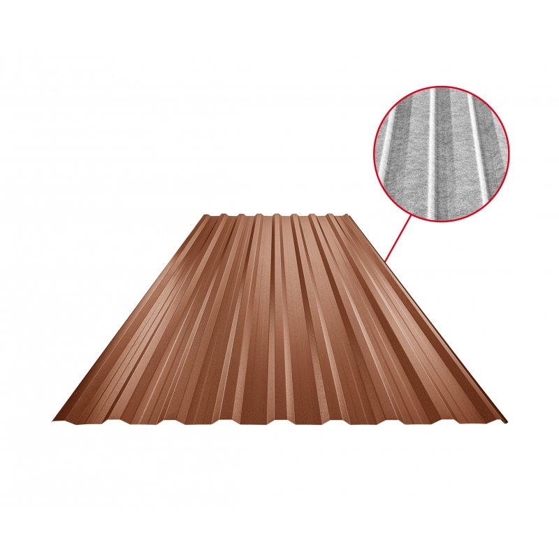 Trapéz strešný s prelisom TR 18A+ SQ (sound – aqua)